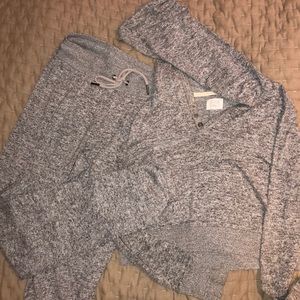 Cozy Gray Women's Knit Jumpsuit